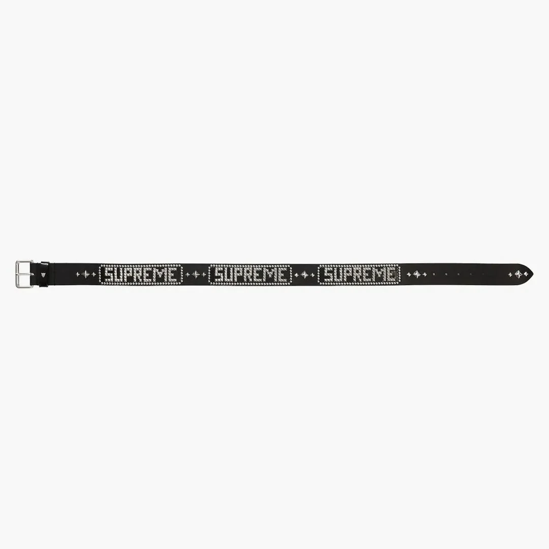 Supreme Hollywood Trading Company Studded Belt Black - Image 2