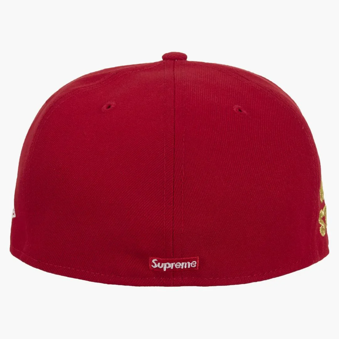 Supreme Homerun S Logo New Era 59fifty Hat Red - Image 2