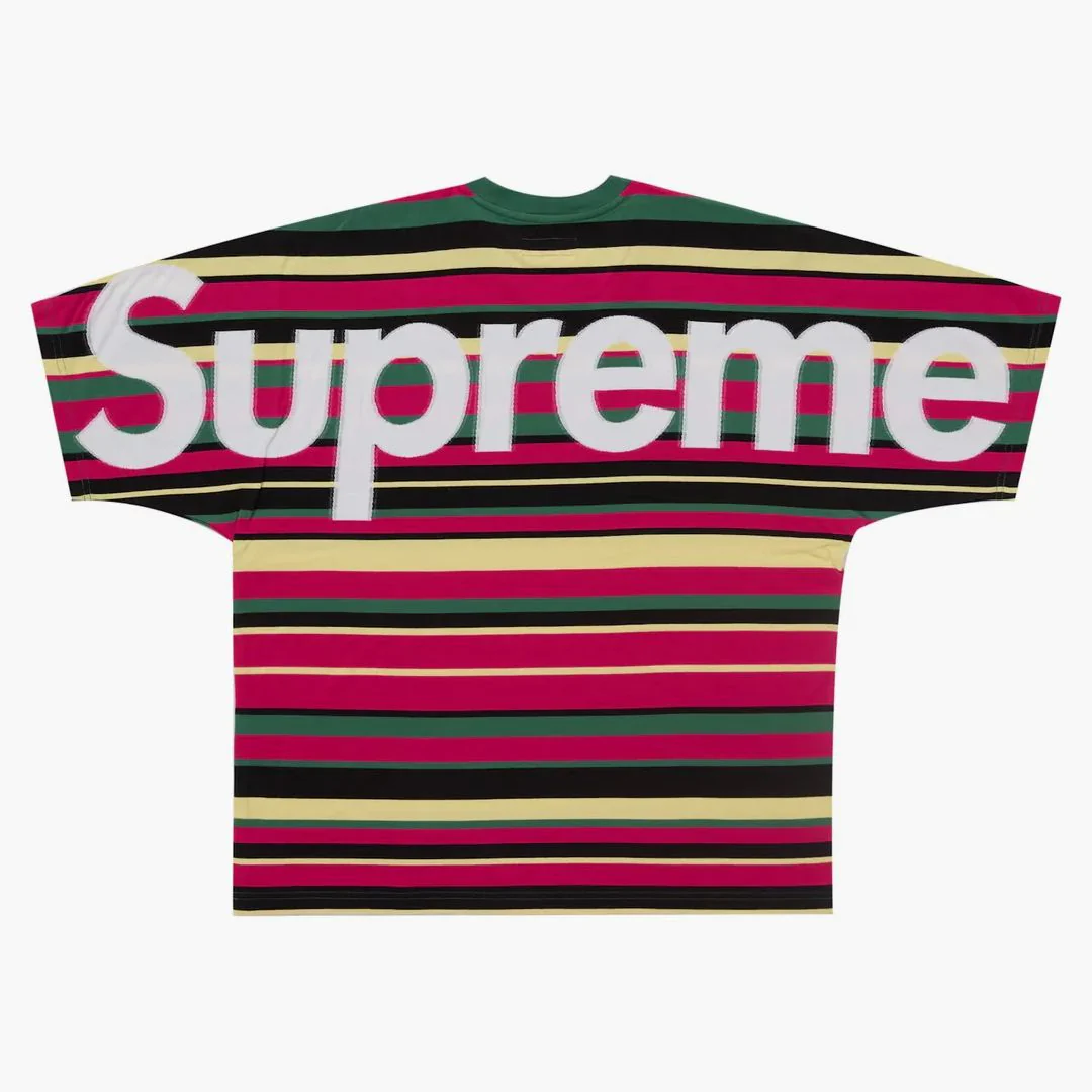 Supreme Intarsia S/s Top (ss25) Stripe - Image 2
