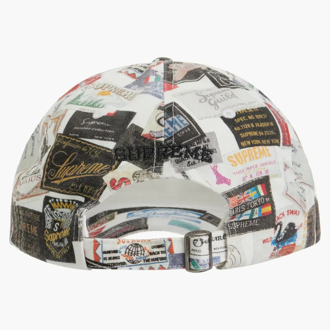 Supreme Labels 6-panel White - Image 2