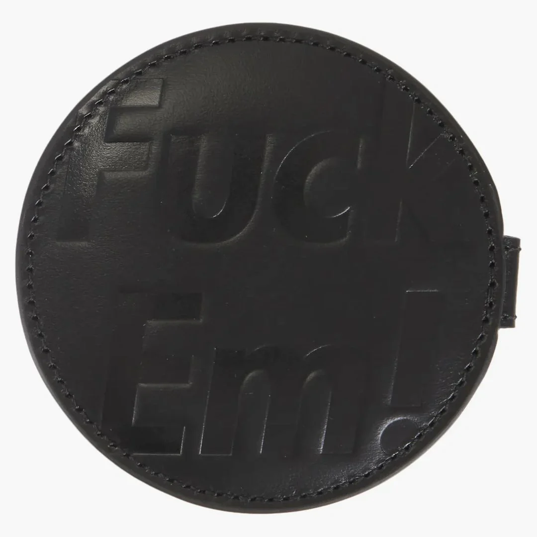 Supreme Leather Pocket Mirror Black - Image 3