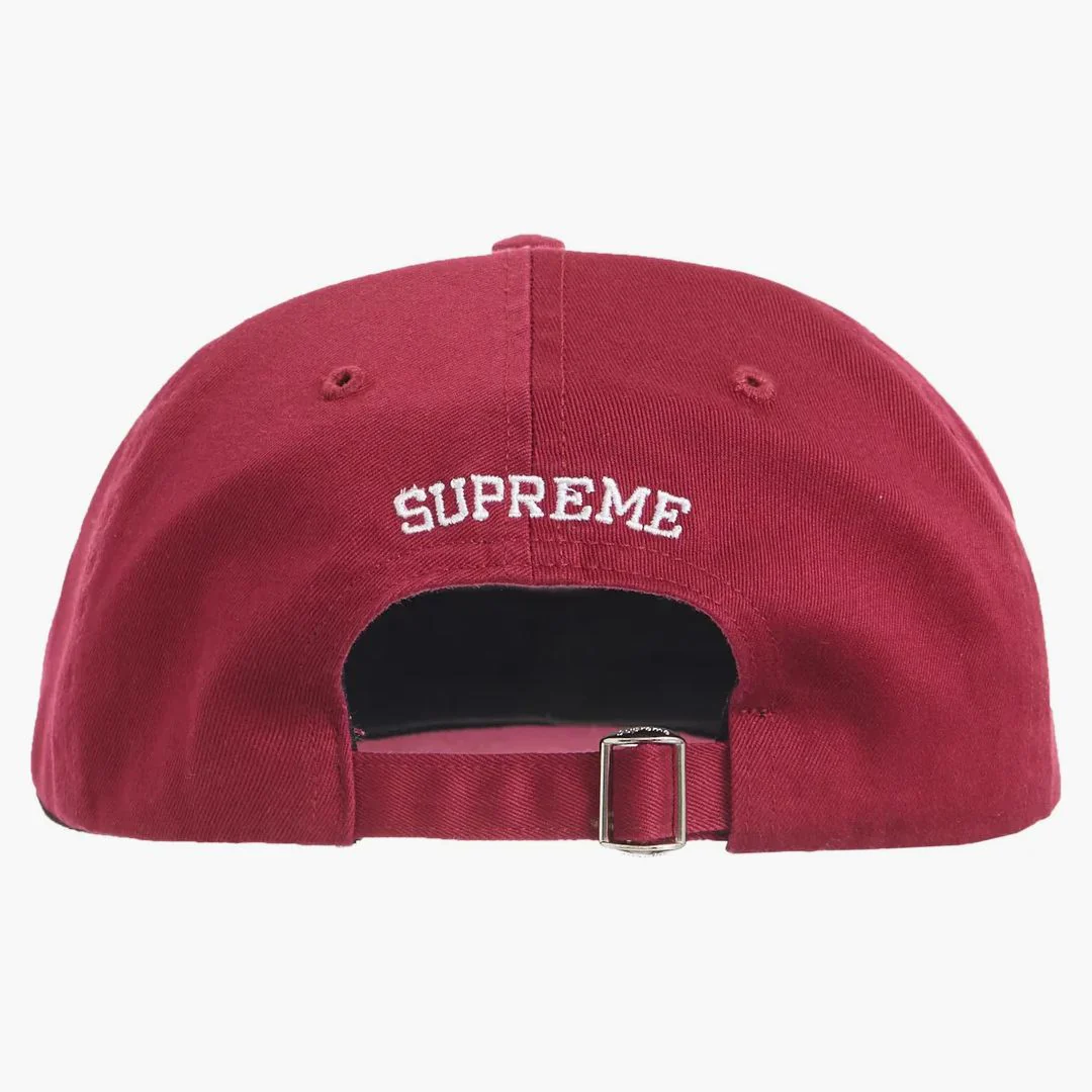 Supreme License Plate 6-panel Cranberry - Image 2