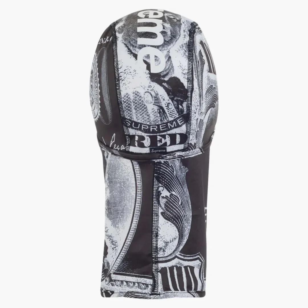 Supreme Lightweight Balaclava Black Money - Image 2