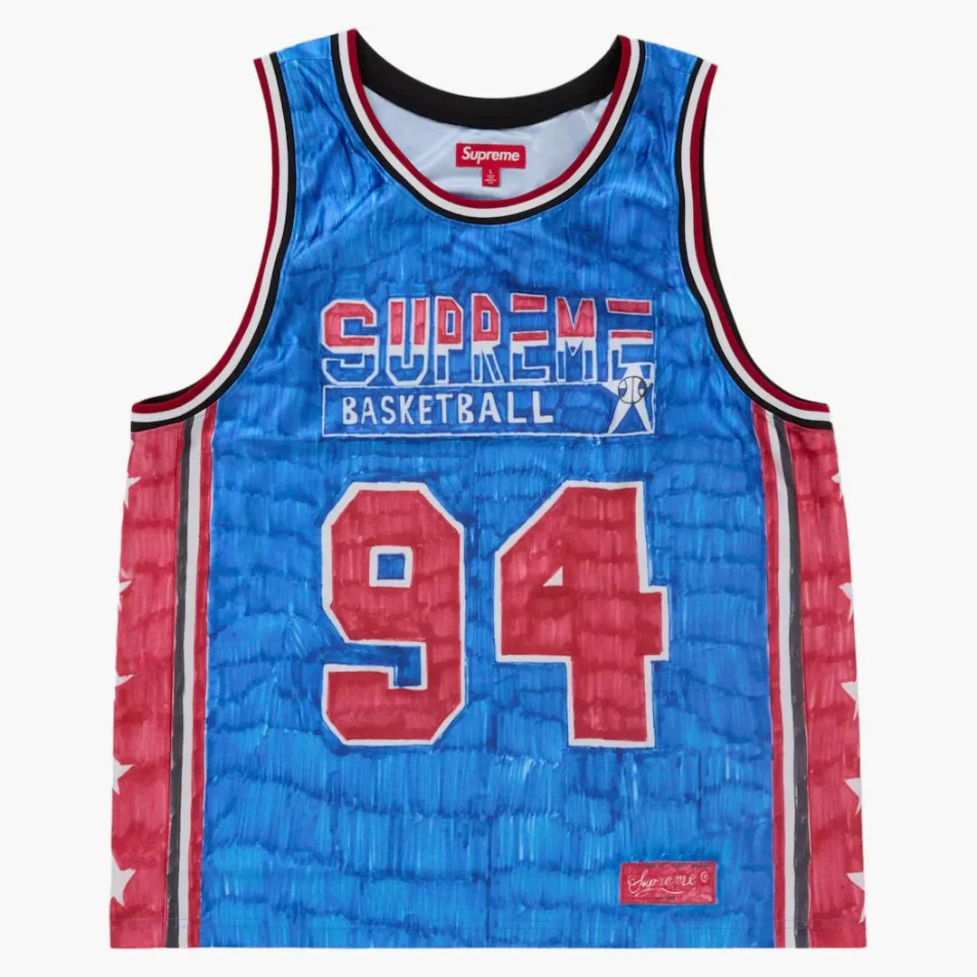 Supreme Marker Basketball Jersey Multicolor