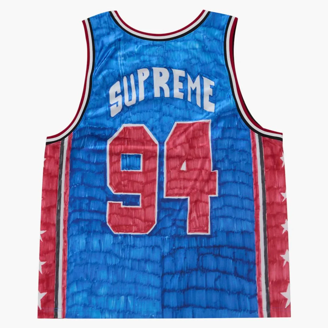Supreme Marker Basketball Jersey Multicolor - Image 2