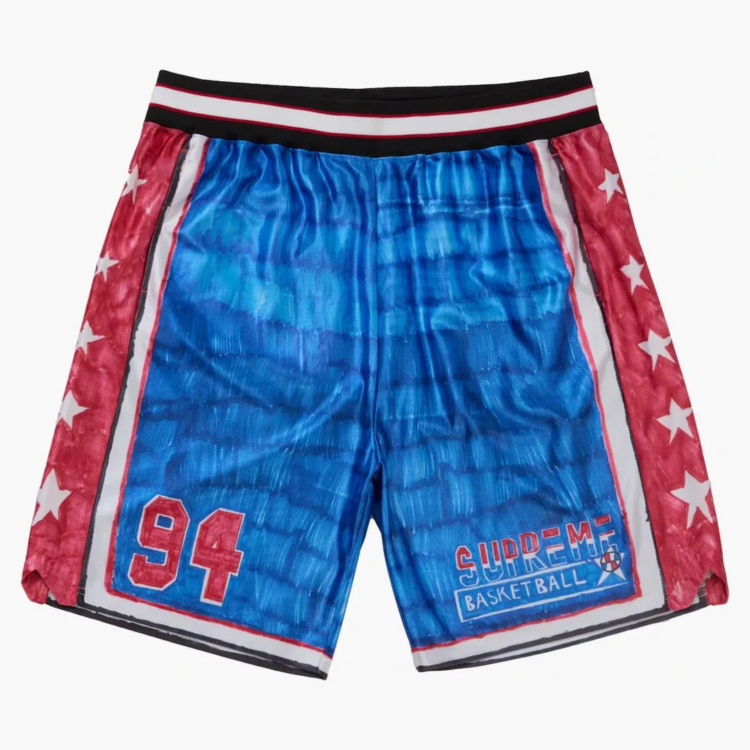 Supreme Marker Basketball Short Multicolor