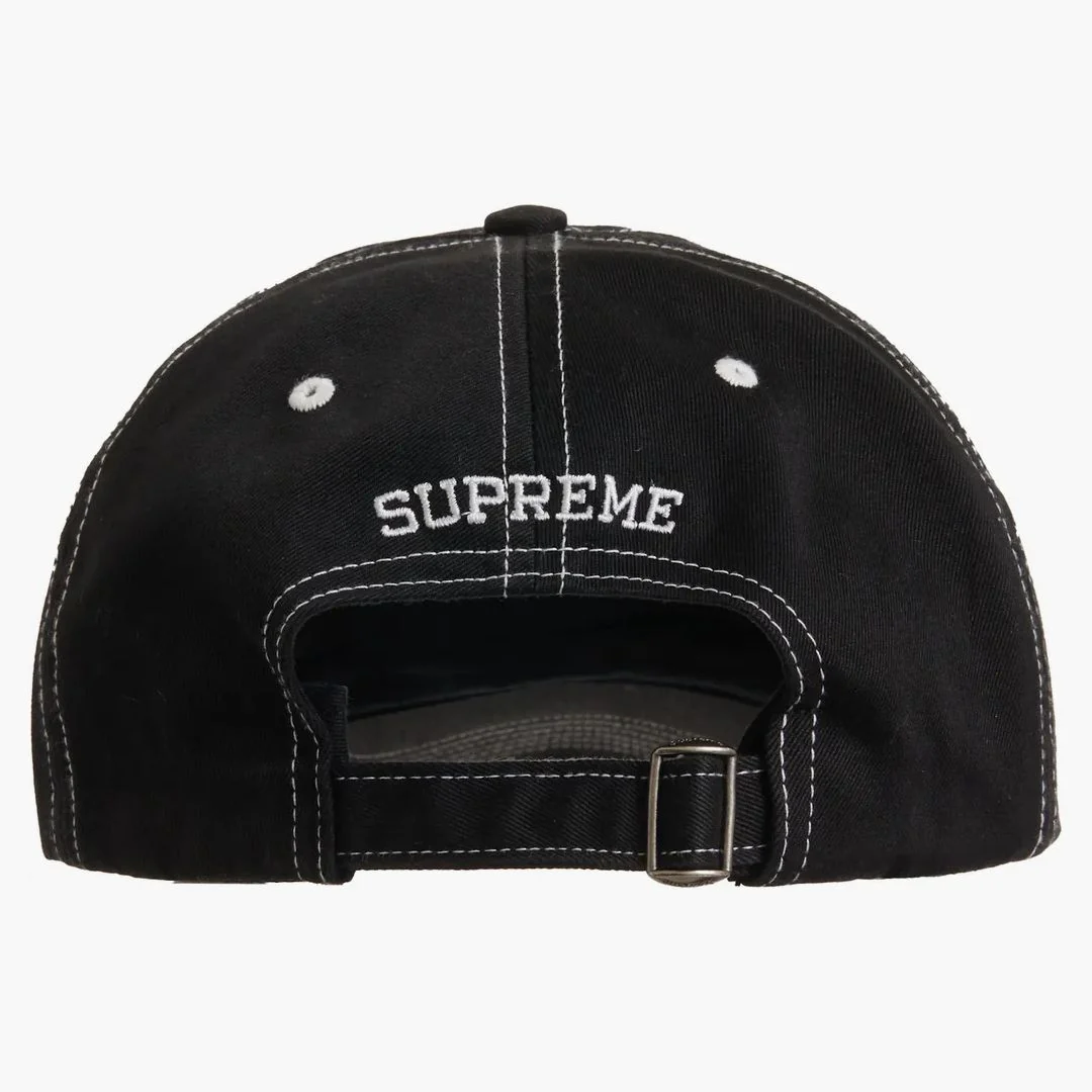 Supreme Milano Patch 6-panel Black - Image 2