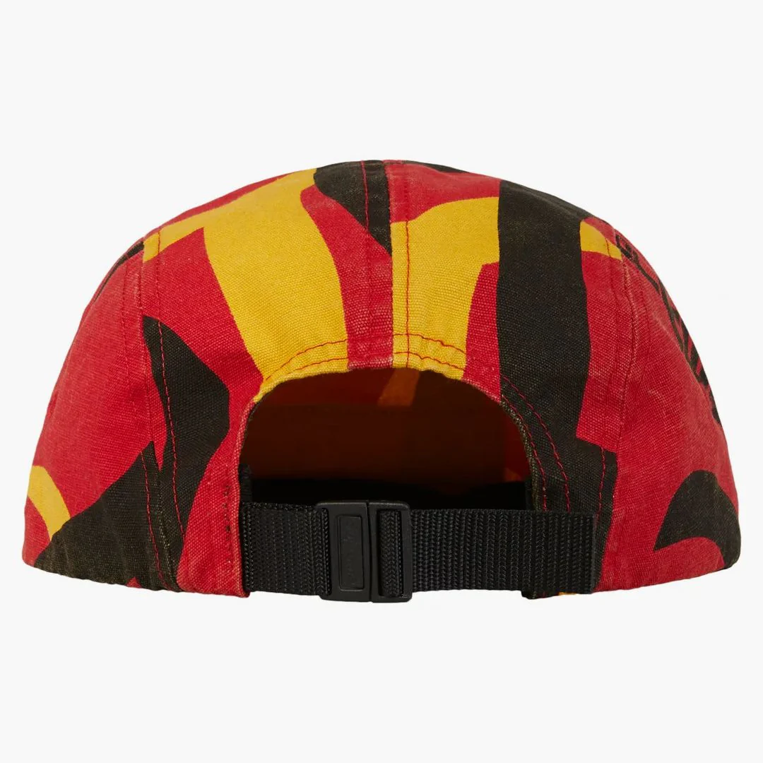 Supreme Military Camp Cap (fw19) Red Tribal Camo - Image 2