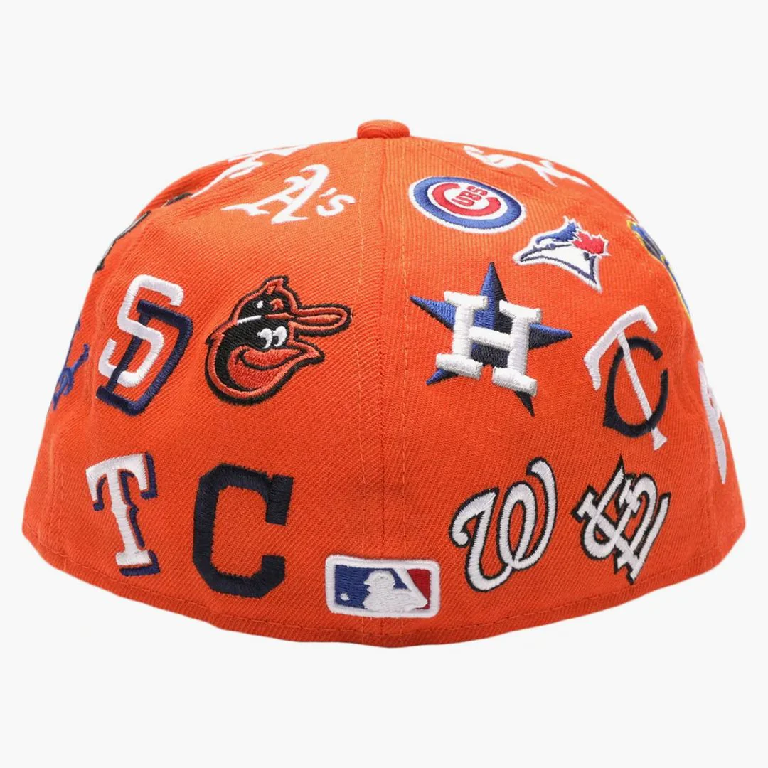 Supreme Mlb New Era Orange - Image 2