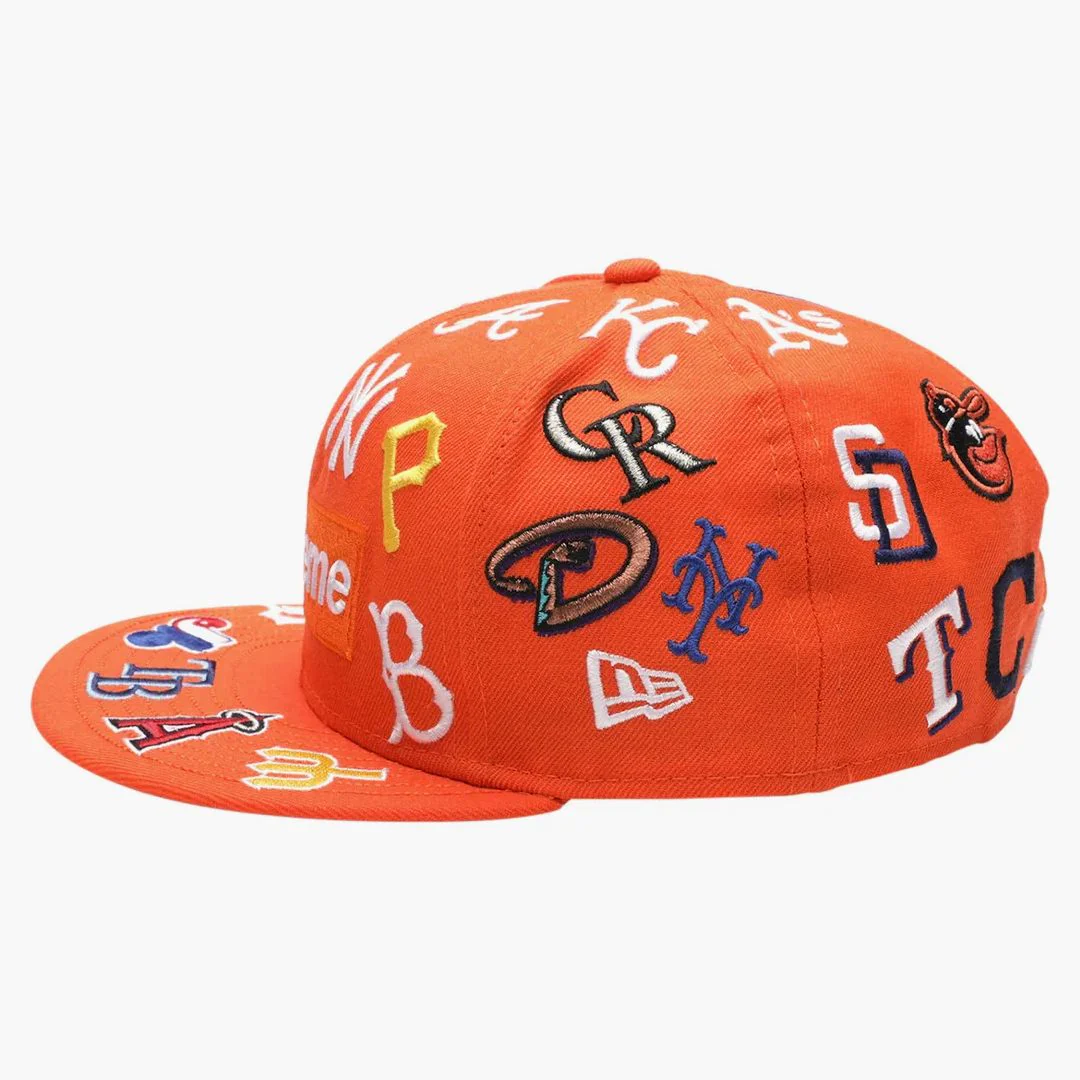 Supreme Mlb New Era Orange - Image 3