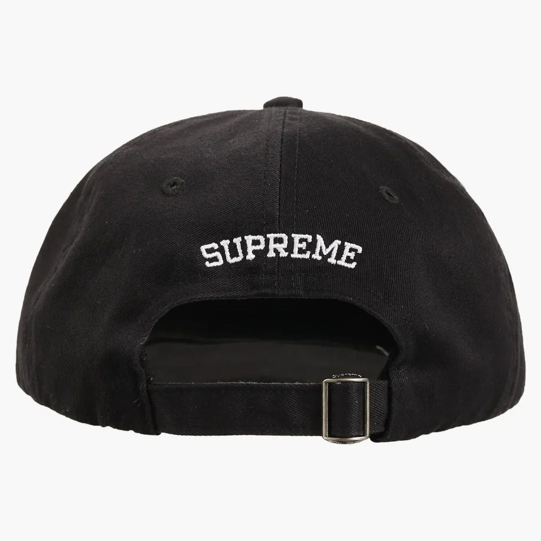 Supreme Multi Color Logo 6-panel Black - Image 2