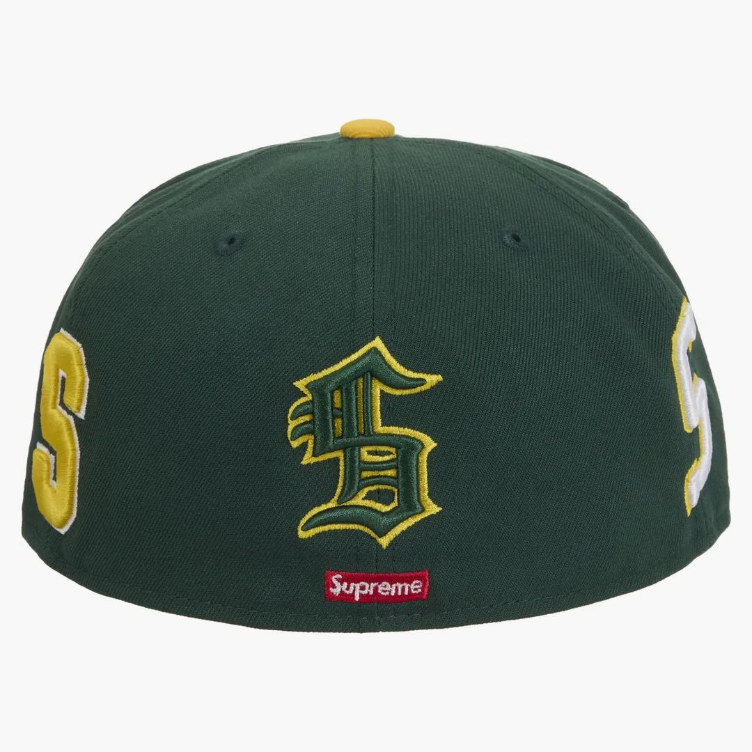 Supreme Multi S Logo New Era 59fifty Fitted Hat Green - Image 3