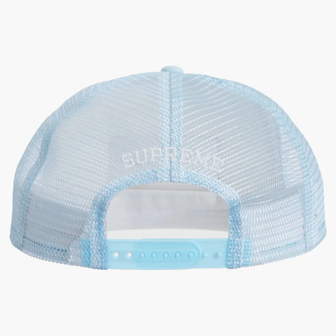 Supreme Name Plate Mesh Back 5-panel Light Blue - Image 2
