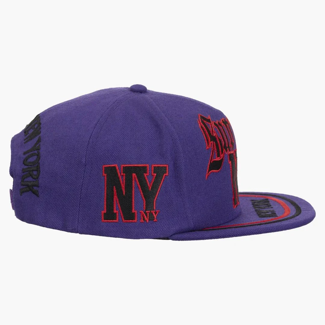 Supreme New York 6-panel Purple - Image 2