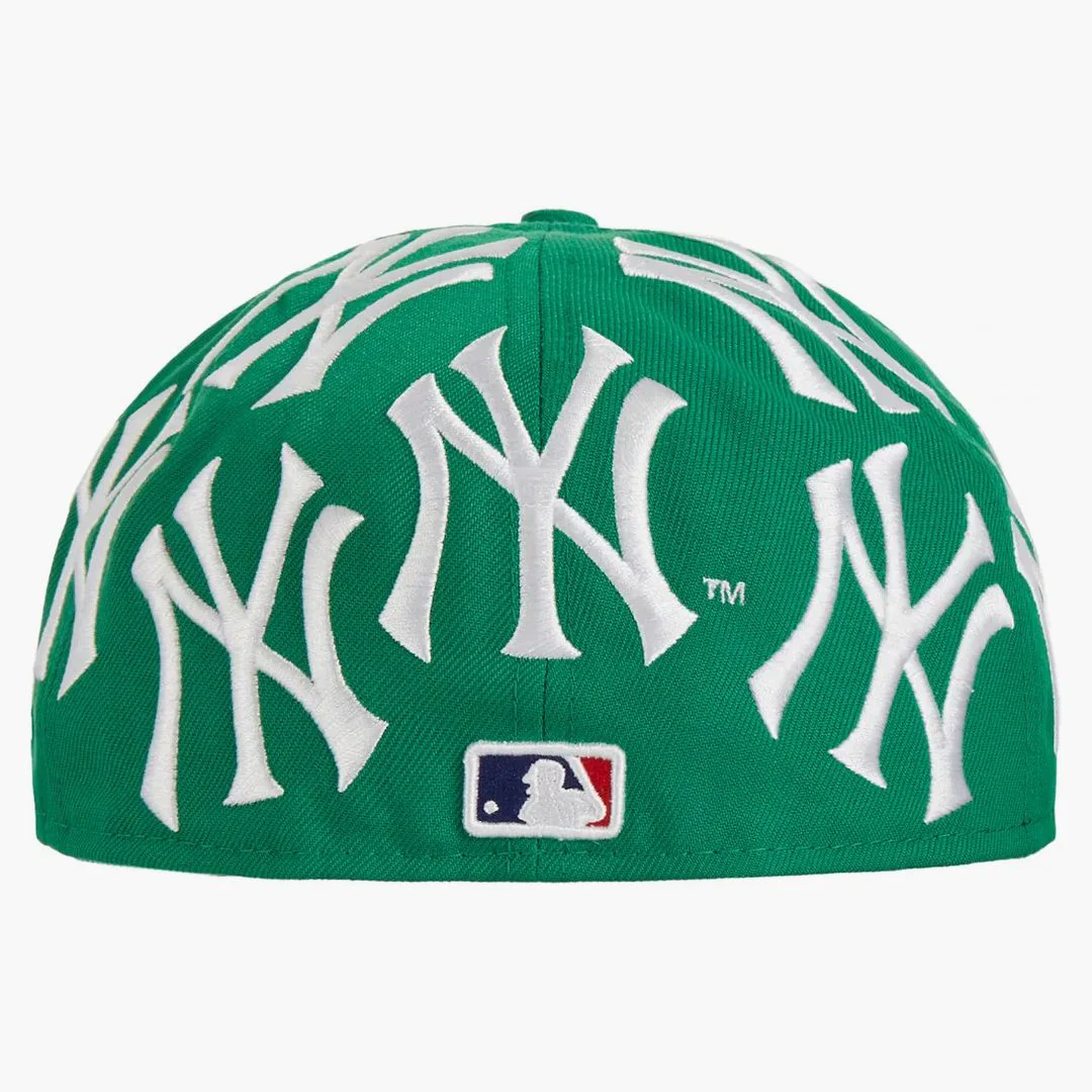 Supreme New York Yankees Box Logo New Era Green - Image 2