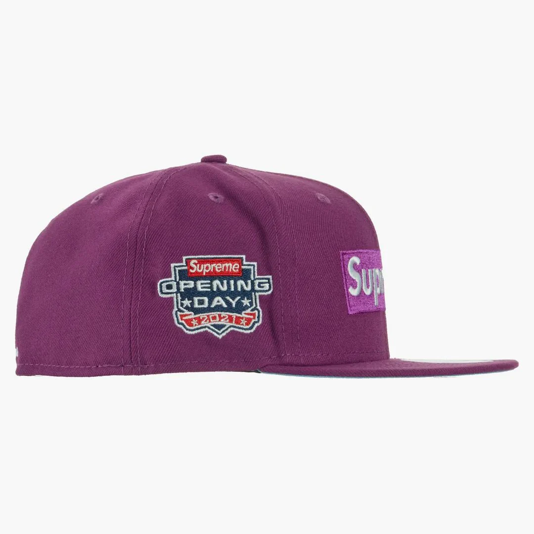 Supreme No Comp Box Logo New Era Lavender - Image 2
