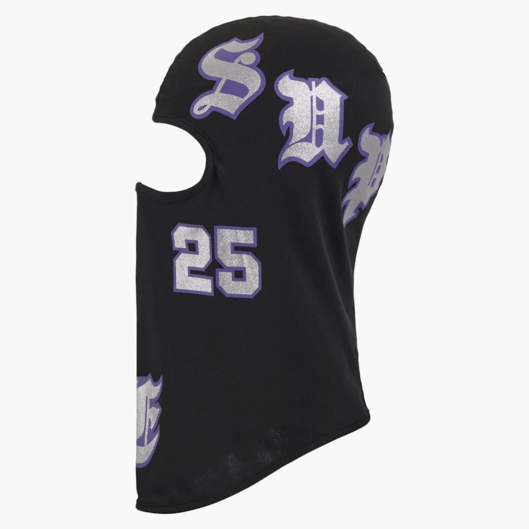 Supreme Old English Lightweight Balaclava Black - Image 2