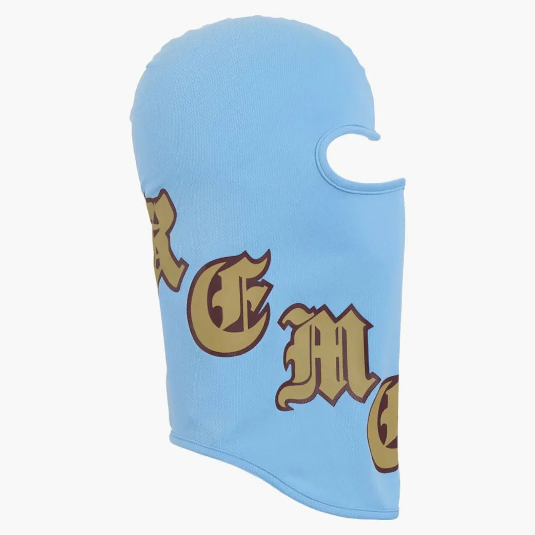 Supreme Old English Lightweight Balaclava Light Blue - Image 2