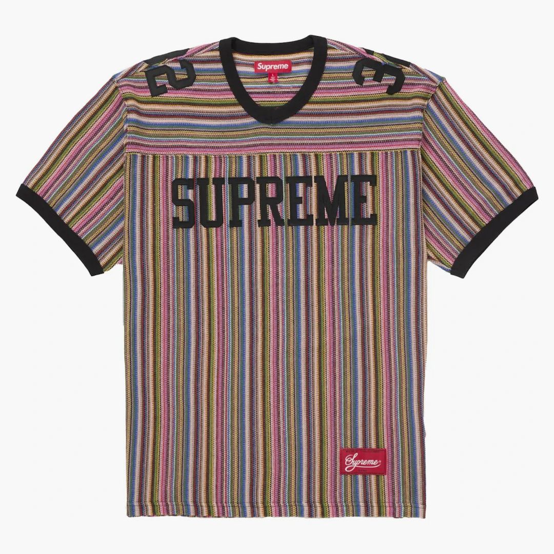 Supreme Open Knit Football Top Multicolor