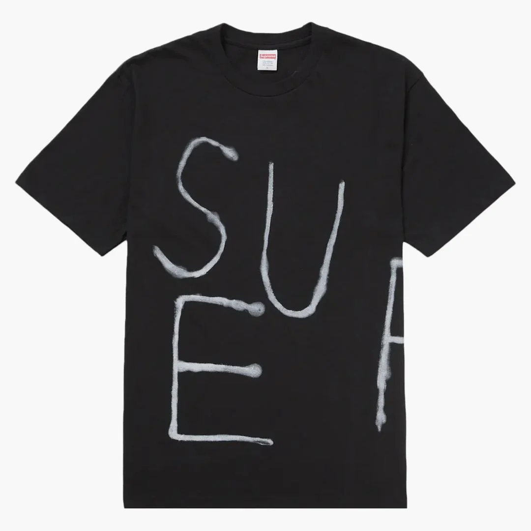 Supreme Painted Tee (ss25) Black