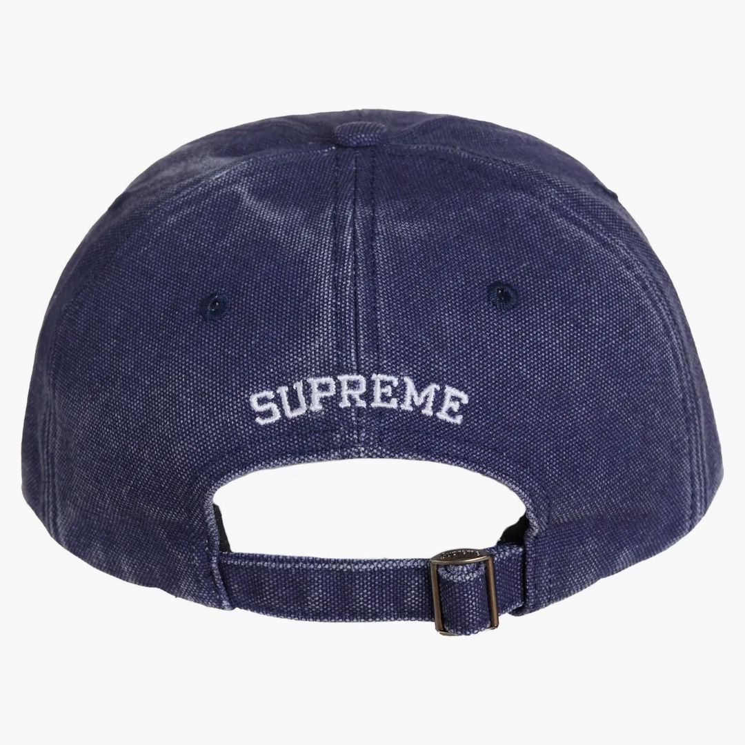 Supreme Pigment S Logo 6-panel Navy - Image 2
