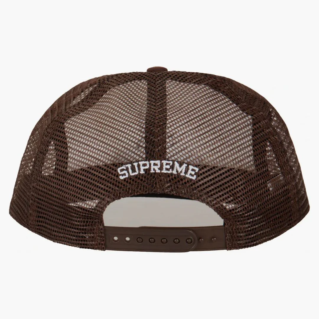 Supreme Pin Up Mesh Back 5-panel Brown - Image 2