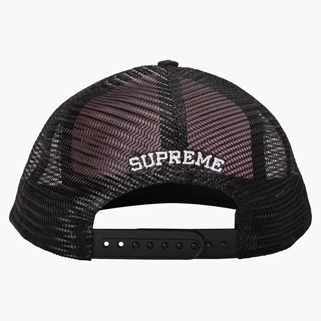 Supreme Preach Mesh Back 5-panel Black - Image 2