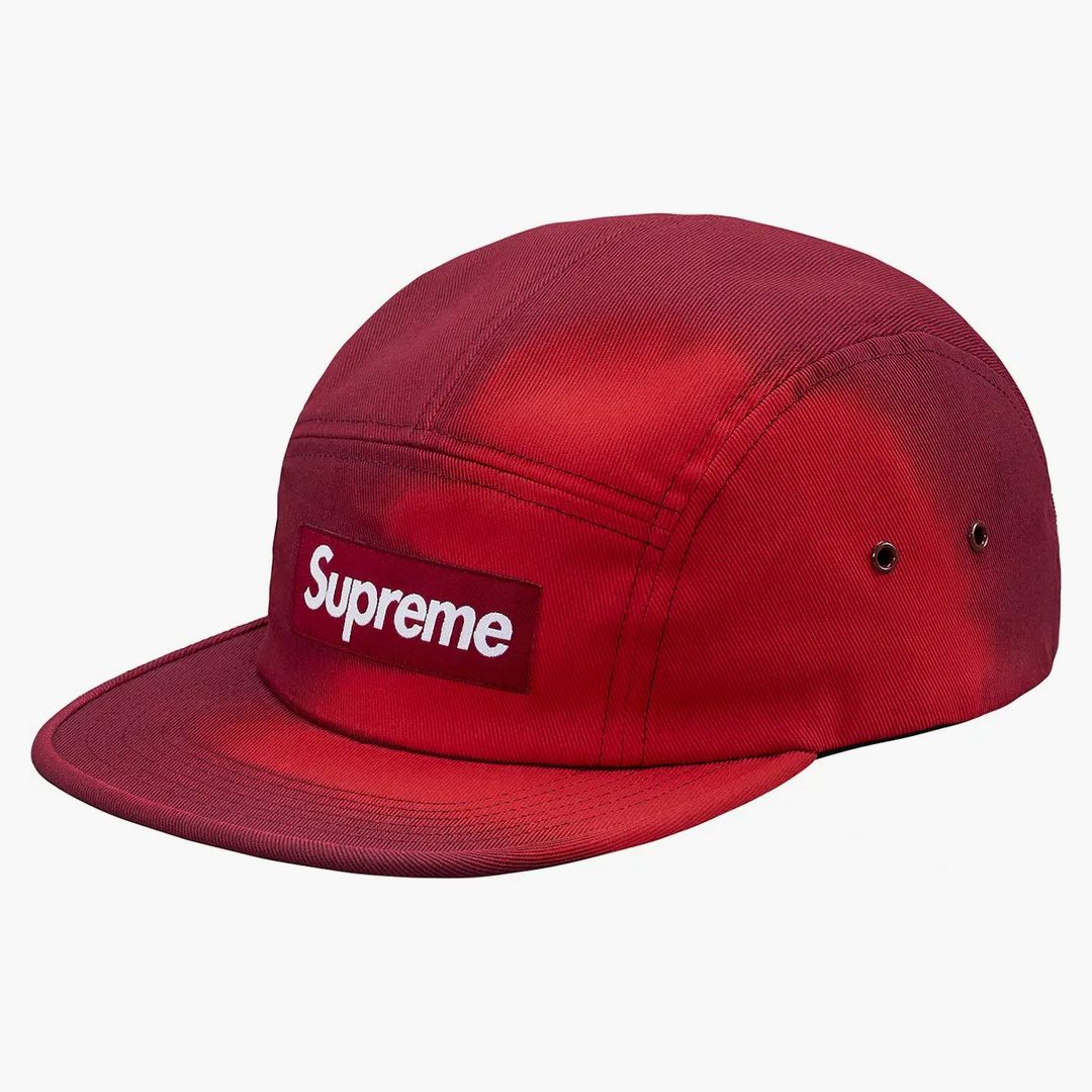 Supreme Reactive Camp Cap Red - Image 2