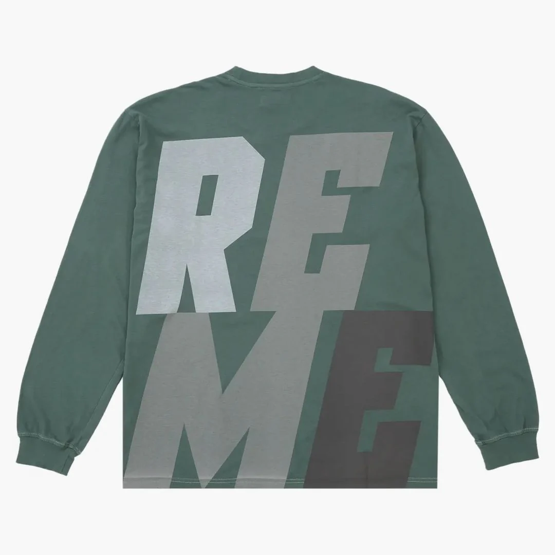Supreme Reflective L/s Top Green - Image 2