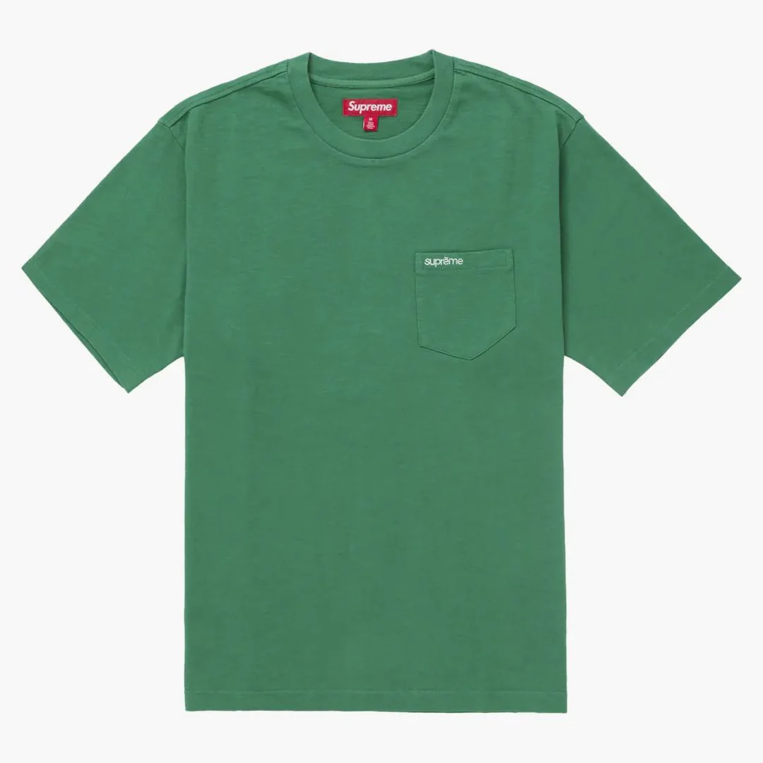 Supreme S/s Pocket Tee (ss25) Green