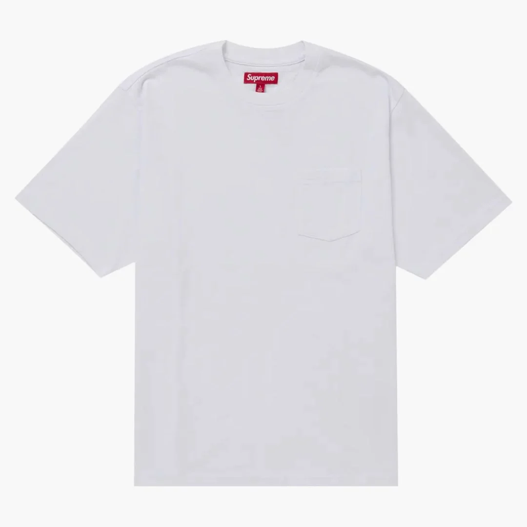 Supreme S/s Pocket Tee (ss25) White