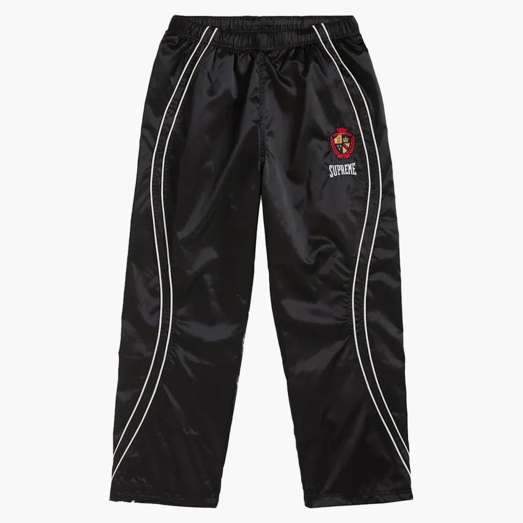Supreme Satin Track Pant (ss25) Black