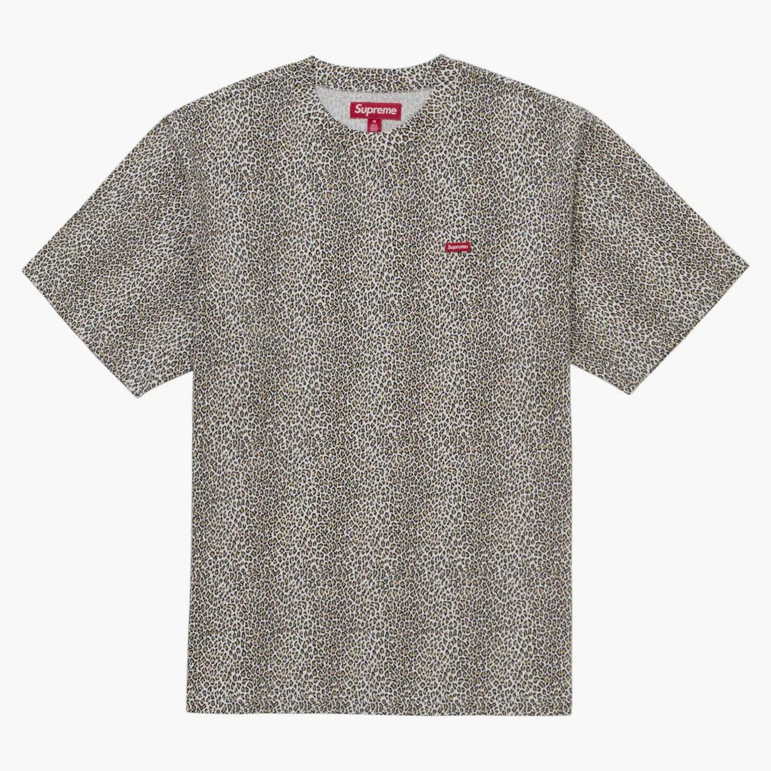 Supreme Small Box Tee (fw25) Leopard