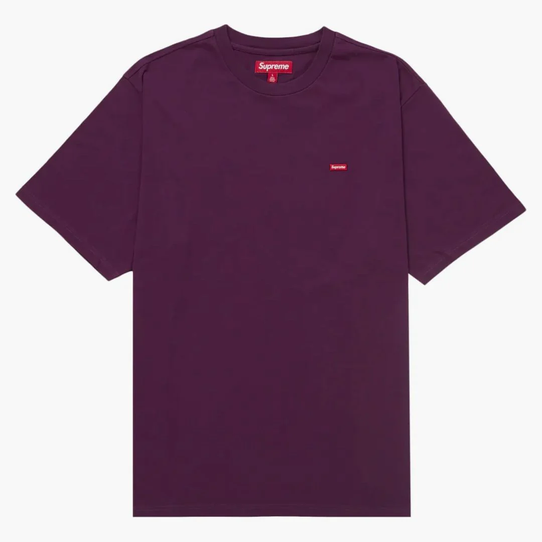 Supreme Small Box Tee (ss25) Dark Purple