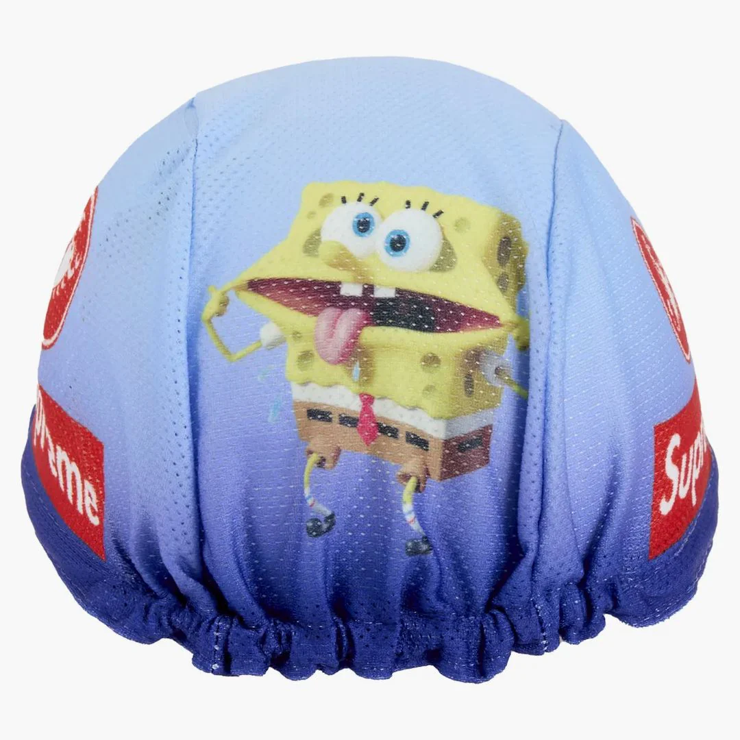 Supreme Spongebob Squarepants Castelli Cycling Cap Blue - Image 4