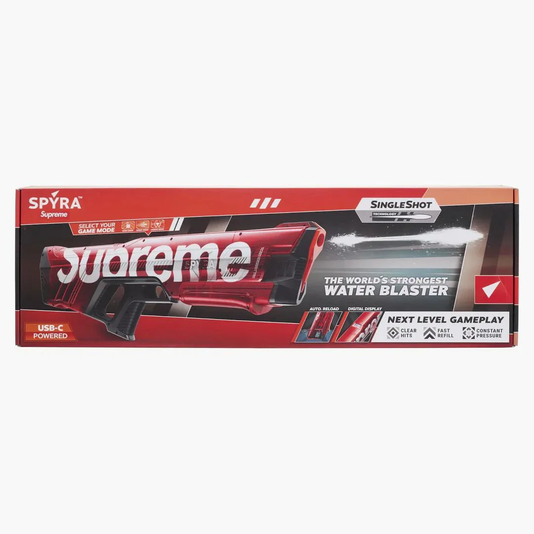 Supreme Spyrathree Water Blaster Red - Image 3