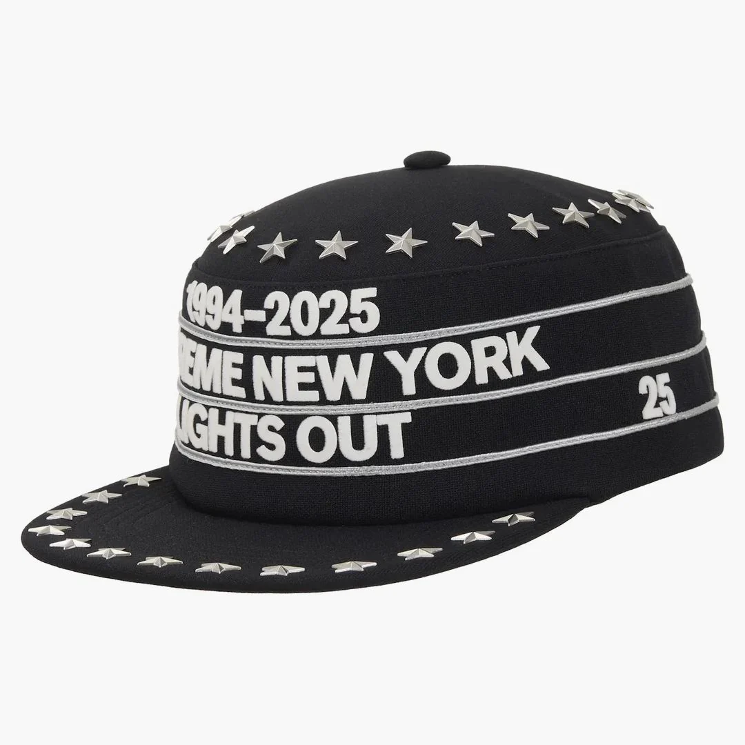 Supreme Stars Studded Pillbox Hat Black - Image 2