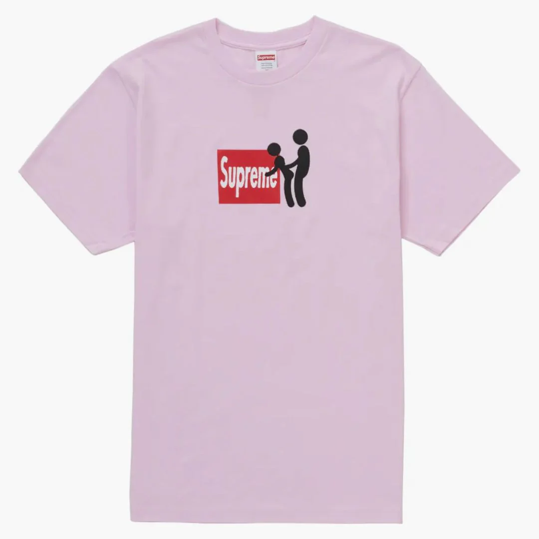 Supreme Stick Tee Pink