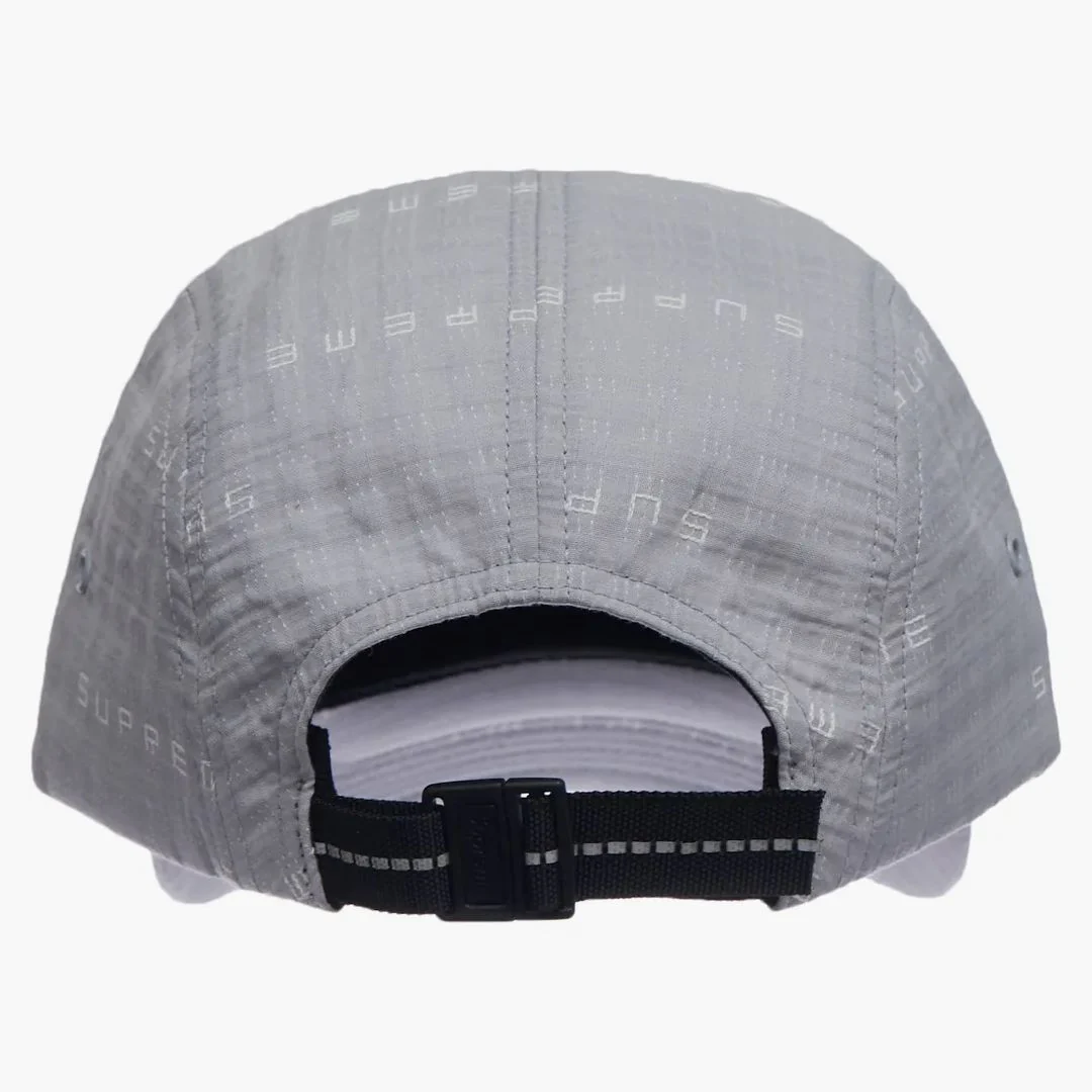 Supreme Stitch Jacquard Camp Cap Grey - Image 2
