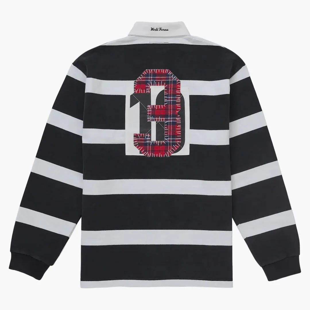 Supreme Stripe Rugby (fw25) Black - Image 2
