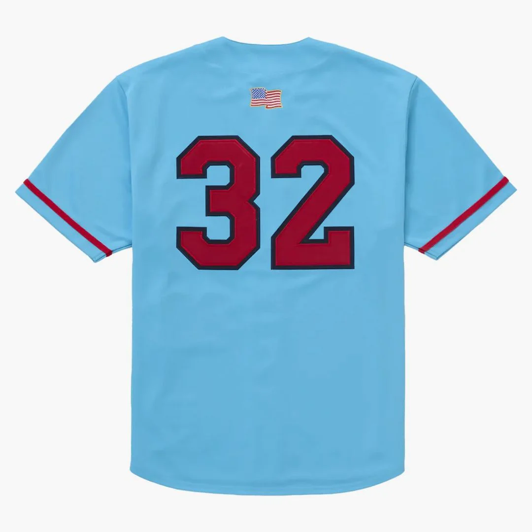 Supreme Swords Baseball Jersey Blue - Image 2