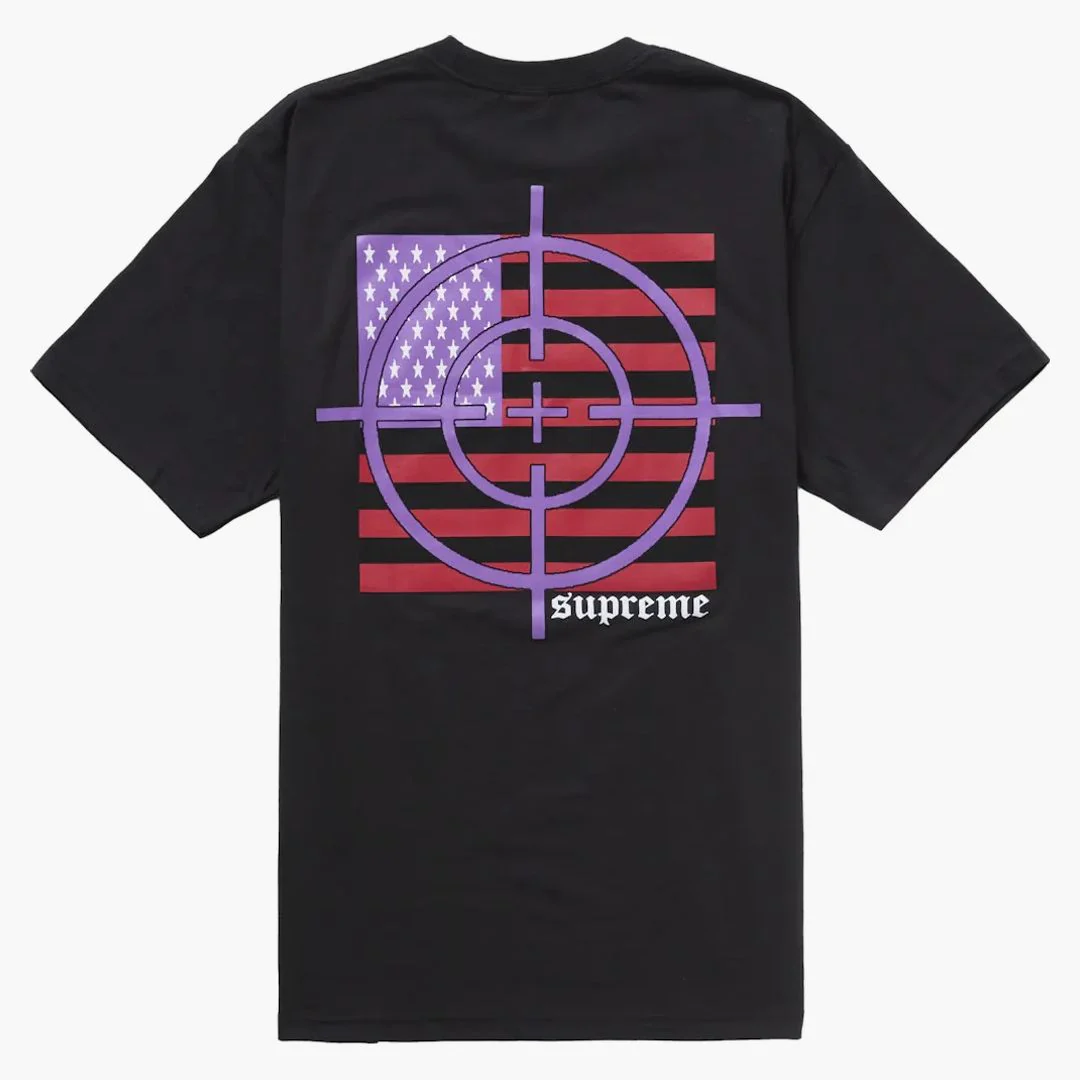Supreme Target Tee Black - Image 2