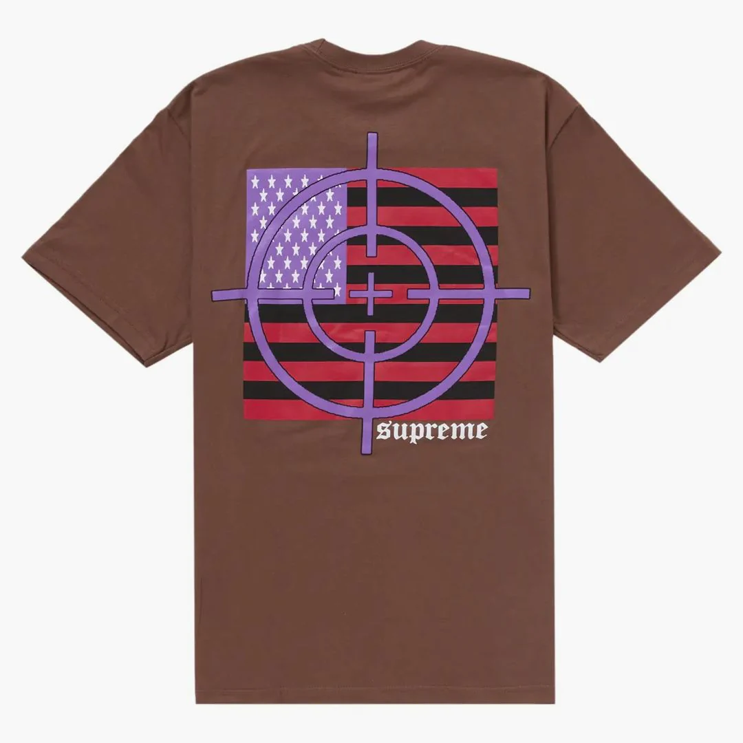 Supreme Target Tee Brown - Image 2