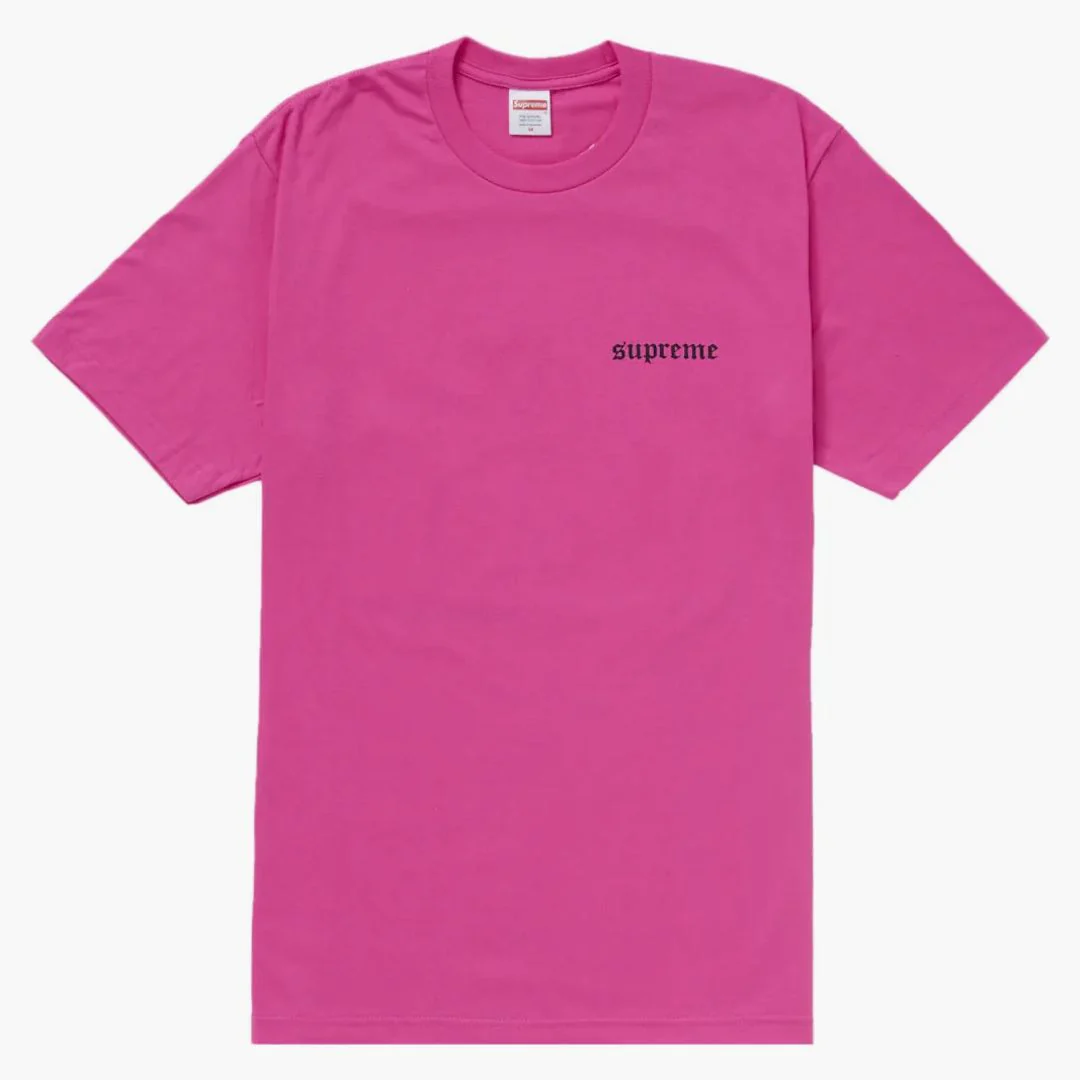 Supreme Target Tee Fuchsia