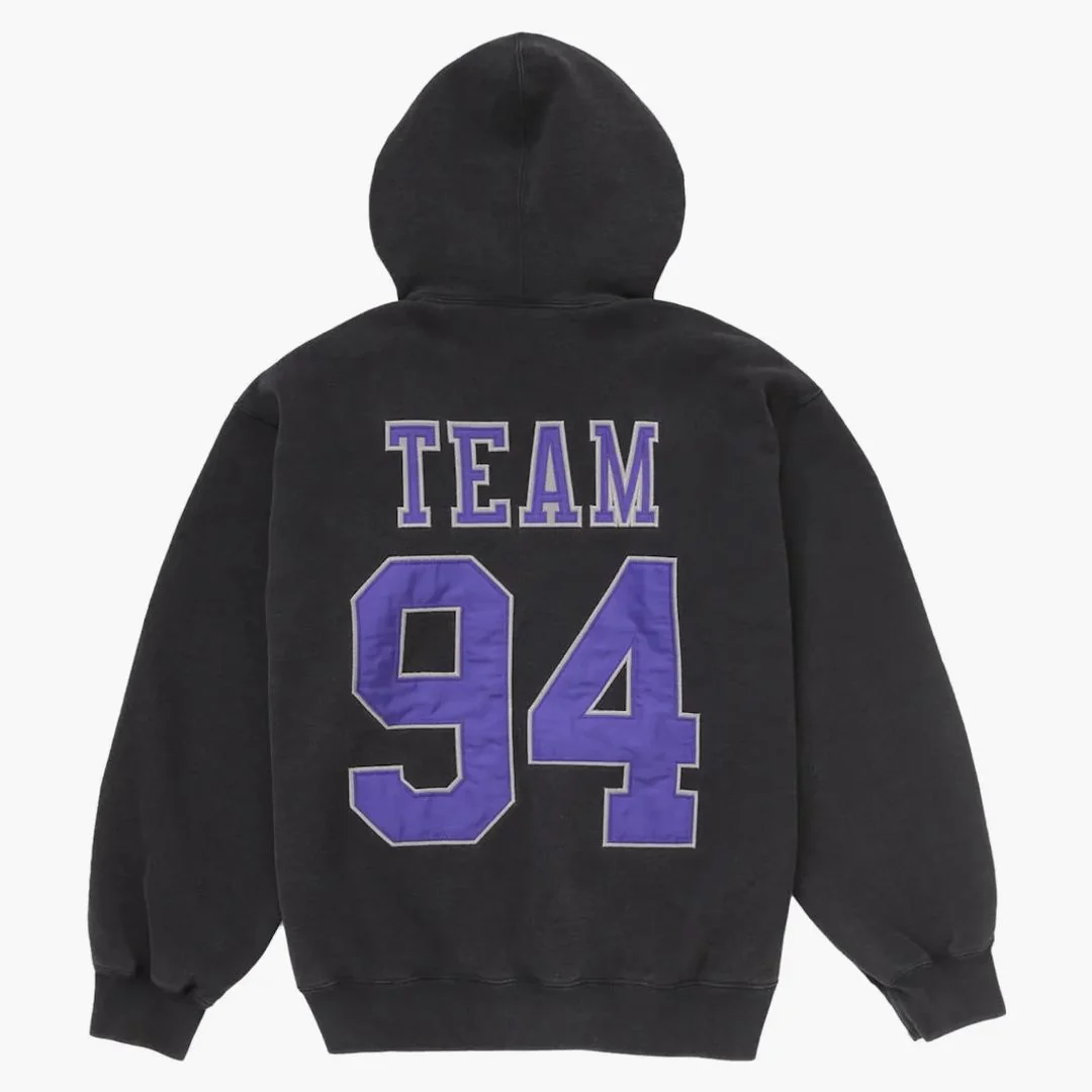 Supreme Team 94 Hooded Sweatshirt Navy - Image 2