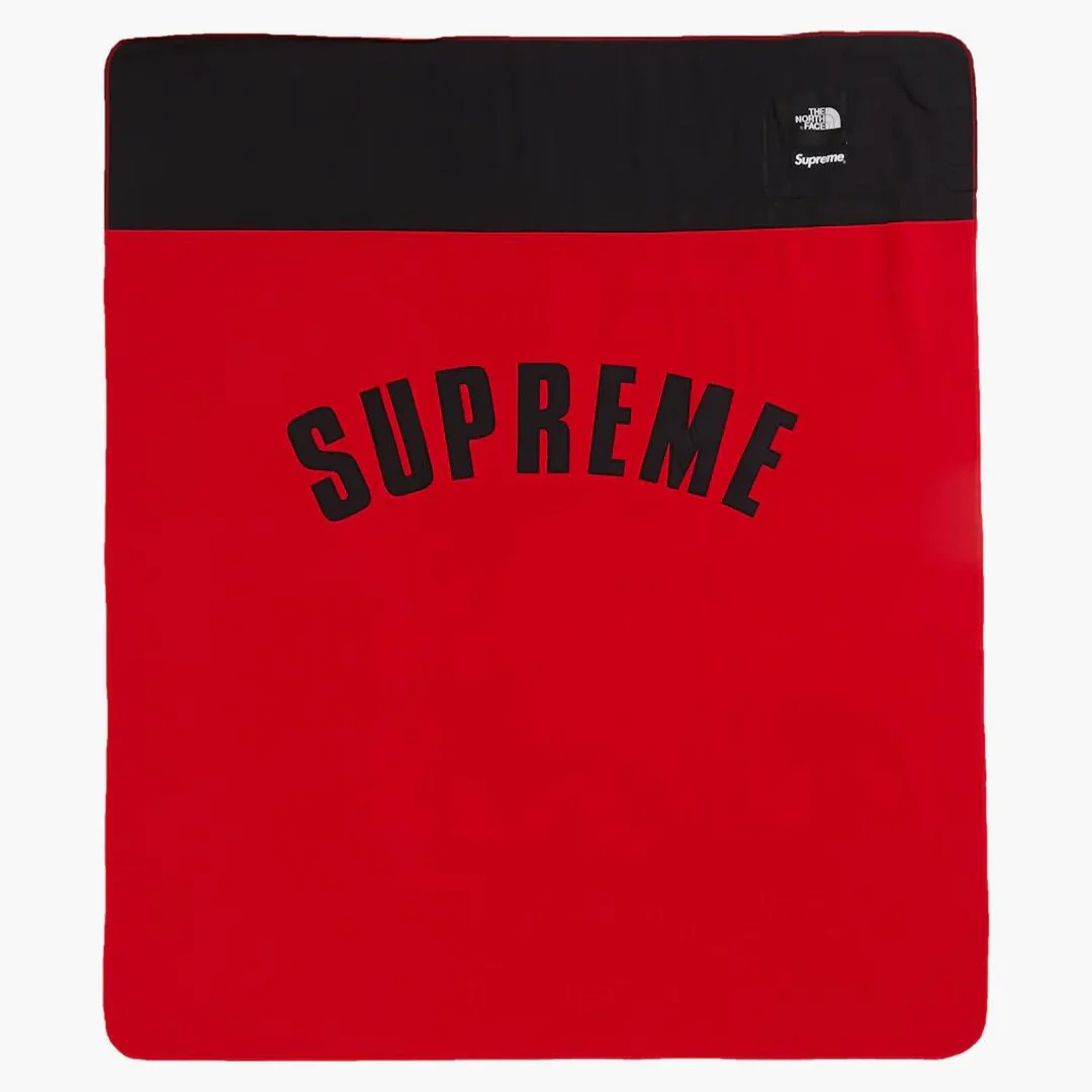 Supreme The North Face Arc Logo Denali Fleece Blanket Red