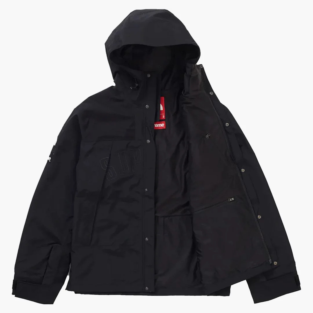Supreme The North Face Arc Logo Mountain Parka Black - Image 3