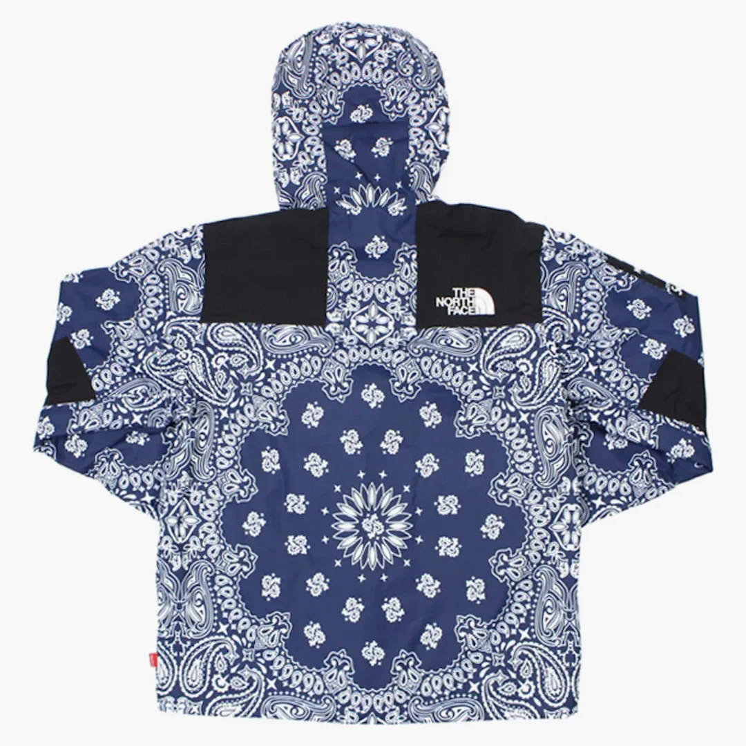 Supreme The North Face Bandana Mountain Jacket Navy - Image 3