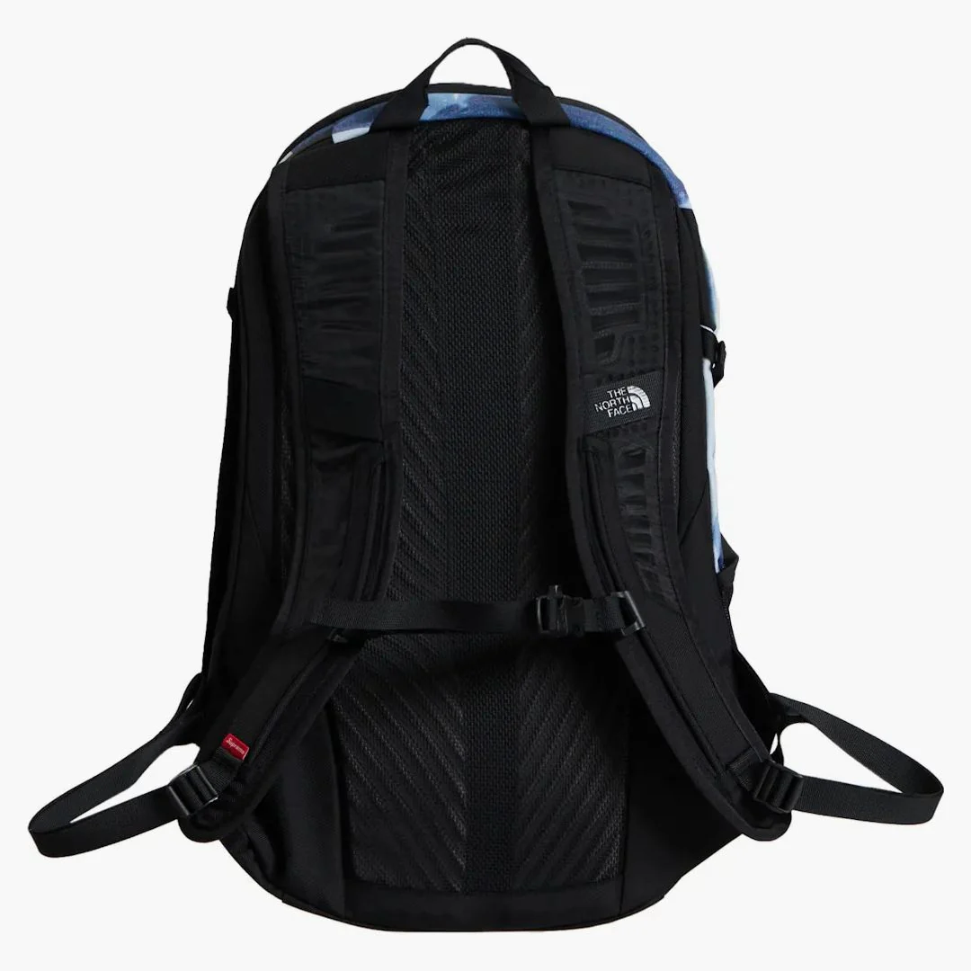 Supreme The North Face Bleached Denim Print Pocono Backpack Indigo - Image 3