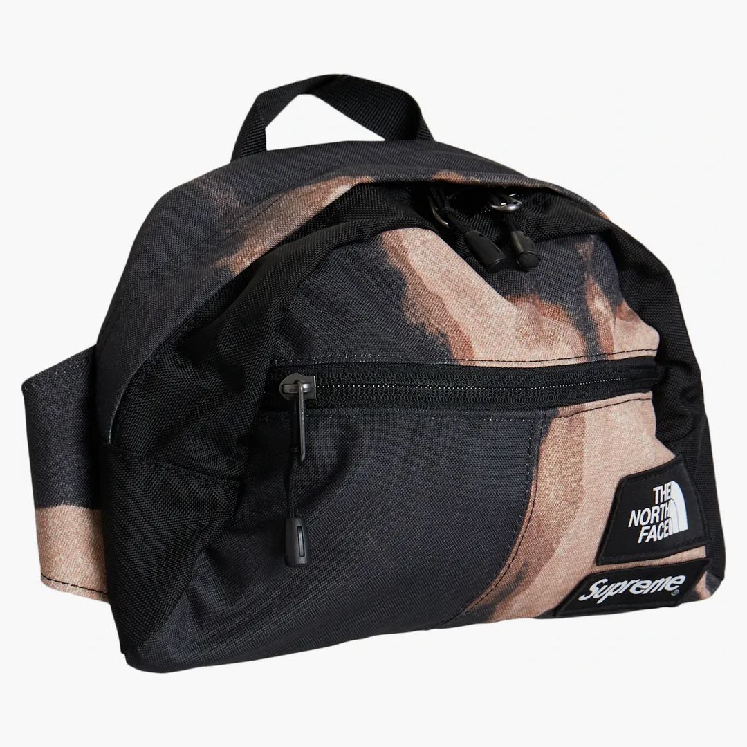 Supreme The North Face Bleached Denim Print Roo Ii Black - Image 3